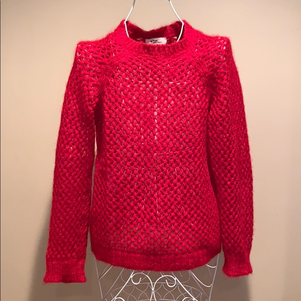 Etoile Isabel Marant Red Knitted Sweater 2